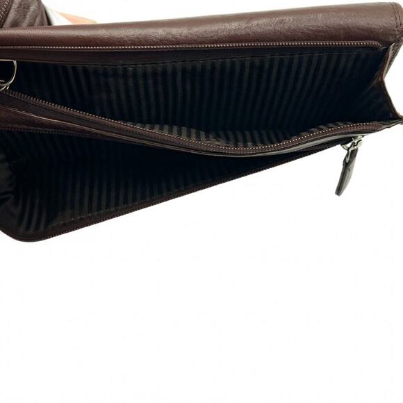 Bugatti Women’s Brown Leather RFID Trifold Wallet 26 Slot Organizer Minimalist - Picture 6 of 13